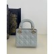 Classic Lady Dior, Three-Compartment, Sheepskin, Size: 17*7*15cm 