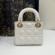 Classic Lady Dior, Three-Compartment, Sheepskin, Size: 17*7*15cm 