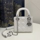 Classic Lady Dior, Three-Compartment, Sheepskin, Size: 17*7*15cm 