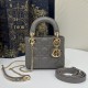 Classic Lady Dior, Three-Compartment, Sheepskin, Size: 17*7*15cm 