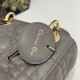 Classic Lady Dior, Three-Compartment, Sheepskin, Size: 17*7*15cm 