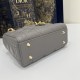 Classic Lady Dior, Three-Compartment, Sheepskin, Size: 17*7*15cm 