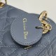 Classic Lady Dior, Three-Compartment, Sheepskin, Size: 17*7*15cm 