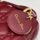 Classic Lady Dior, Three-Compartment, Sheepskin, Size: 17*7*15cm 