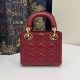 Classic Lady Dior, Three-Compartment, Sheepskin, Size: 17*7*15cm 