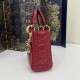 Classic Lady Dior, Three-Compartment, Sheepskin, Size: 17*7*15cm 