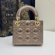 Classic Lady Dior, Three-Compartment, Sheepskin, Size: 17*7*15cm 