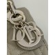 Classic Lady Dior, Three-Compartment, Sheepskin, Size: 17*7*15cm 