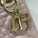 Classic Lady Dior, Three-Compartment, Sheepskin, Size: 17*7*15cm 