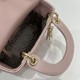 Classic Lady Dior, Three-Compartment, Sheepskin, Size: 17*7*15cm 