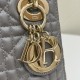 Classic Lady Dior, Three-Compartment, Sheepskin, Size: 17*7*15cm 