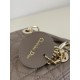 Classic Lady Dior, Three-Compartment, Sheepskin, Size: 17*7*15cm 