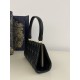 Trapezoid Evening Bag, Calfskin, Size: 26*9*14.5cm