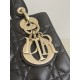 Lady Dior Four-Compartment Series, Letter Shoulder Strap, 6 Letters Included, Sheepskin, Size: 20*8*17cm