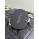 Lady Dior Four-Compartment Series, Letter Shoulder Strap, 6 Letters Included, Sheepskin, Size: 20*8*17cm