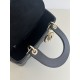 Lady Dior Four-Compartment Series, Letter Shoulder Strap, 6 Letters Included, Sheepskin, Size: 20*8*17cm