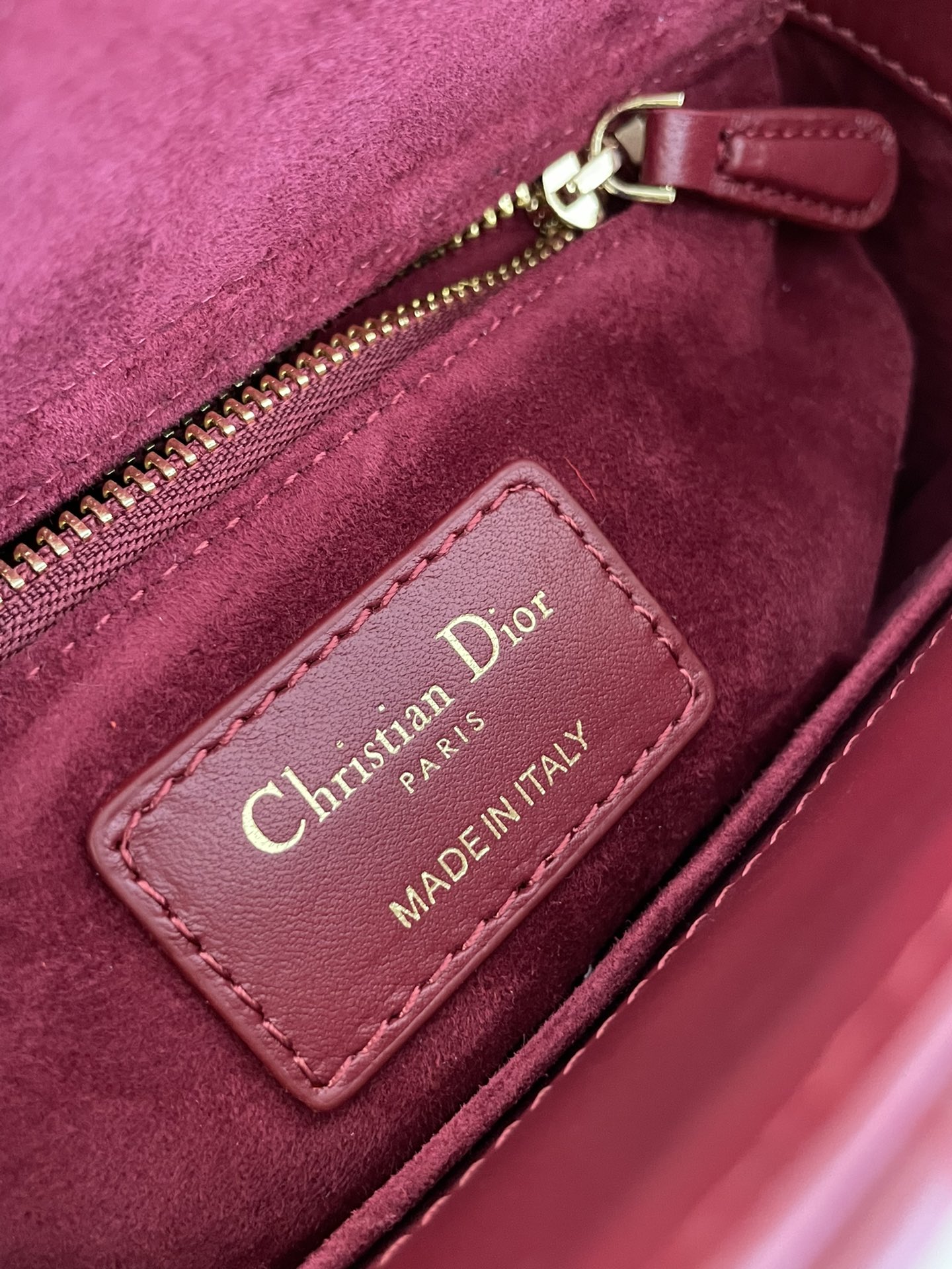 Lady Dior Four-Compartment Series, Letter Shoulder Strap, 6 Letters Included, Sheepskin, Size: 20*8*17cm