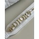 Lady Dior Four-Compartment Series, Letter Shoulder Strap, 6 Letters Included, Sheepskin, Size: 20*8*17cm