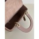 Lady Dior Four-Compartment Series, Letter Shoulder Strap, 6 Letters Included, Sheepskin, Size: 20*8*17cm