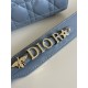 Lady Dior Four-Compartment Series, Letter Shoulder Strap, 6 Letters Included, Sheepskin, Size: 20*8*17cm