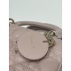 Lady Dior Four-Compartment Series, Letter Shoulder Strap, 6 Letters Included, Sheepskin, Size: 20*8*17cm