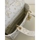 Lady Embroidered Five-Compartment Series, Exquisite Butterfly Embroidery, Size: 24*11*20cm