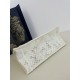 Medium Tote Early Spring Series, Romantic Butterfly Embroidery Pattern, Size: 36*18*28cm