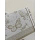 Medium Tote Autumn/Winter Series, Romantic Butterfly Embroidery Pattern, Size: 36*18*28cm  