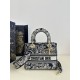 Lady Dior Tiger Embroidery Series, Size: 24cm  