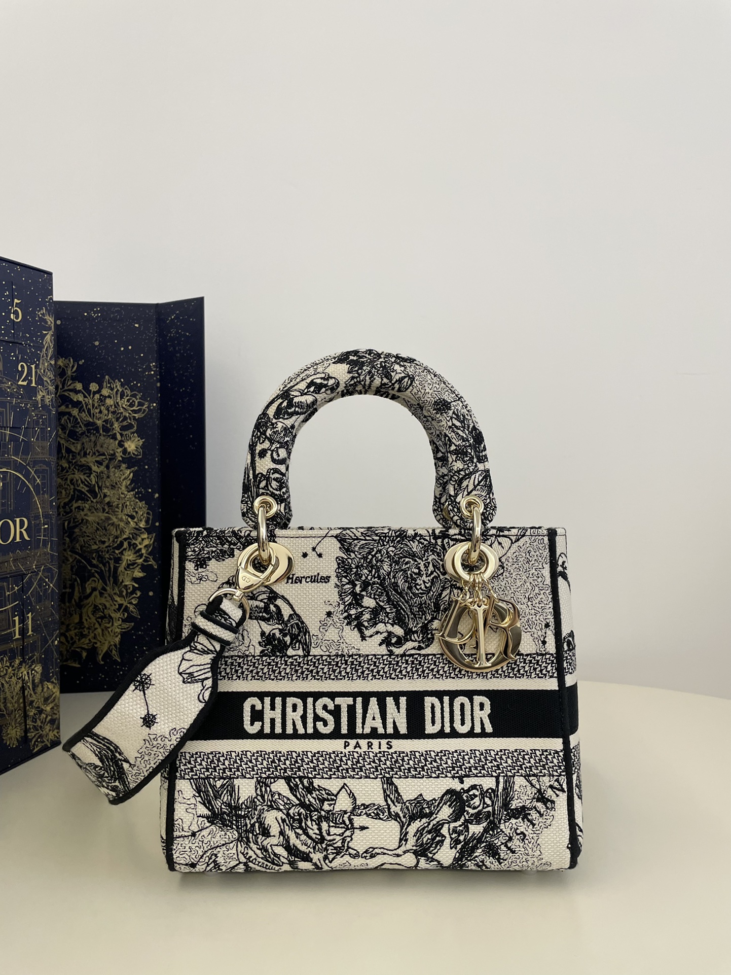 Lady Dior Constellation Series, Size: 24cm  