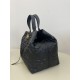 Large Toujours Tote, Oversized Diamond Design, Classic Letter Accessories, Calfskin Material, Size: 37*20*28.5cm  