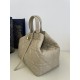 Large Toujours Tote, Oversized Diamond Design, Classic Letter Accessories, Calfskin Material, Size: 37*20*28.5cm  