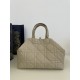 Large Toujours Tote, Oversized Diamond Design, Classic Letter Accessories, Calfskin Material, Size: 37*20*28.5cm  