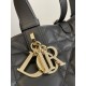 Medium Toujours Tote, Oversized Diamond Design, Classic Letter Accessories, Calfskin Material, Size: 28.5*19*21cm  