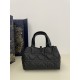 Small Toujours Tote, Oversized Diamond Design, Classic Letter Accessories, Calfskin Material, Size: 23*15*15cm  