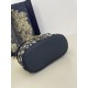 30 Montaigne Mini Vanity Series, Blue Oblique Canvas Fabric, Size: 16.5*8*9.5cm