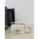 Small Jolie Pearl Chain Bag Series, Cowhide, Size: 19*6*12cm