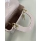 Three-Compartment Mini Bag, Classic Lady Dior Patent Leather, Size: 17*7*15cm