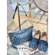 Hobo Star Denim Gradient Series, Size: 28.5*10*14.5cm