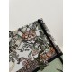 Four Seasons Tote Series, Flower Embroidery Pattern, Medium Size: 36*18*28cm