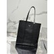 Wrinkled Tote Bag Soft Lamb Leather Model: 1BG587