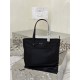 One-Shoulder Nylon Tote Bag with Saffiano Leather Long Handles, Style Number: 1BG052