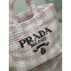 Woven tote bag (small) Made of imported raffia, handmade Model number: 1BG422