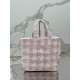 Woven tote bag (small) Made of imported raffia, handmade Model number: 1BG422