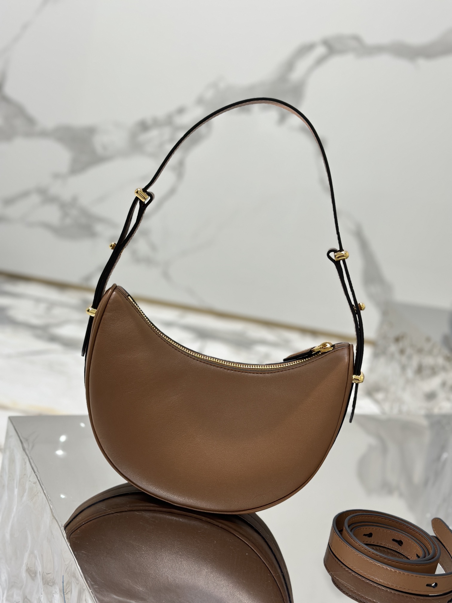 Moon Bag, Cowhide, Style Number: 1BC194