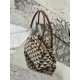 Embroidered Fabric Handbag, Style Number: 1BA368