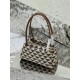 Embroidered Fabric Handbag, Style Number: 1BA368