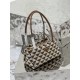 Embroidered Fabric Handbag, Style Number: 1BA368