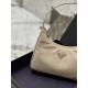 Leather Strap Hobo Women's Nylon Single Shoulder Bag, Style No: 1NE204