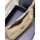 Leather Strap Hobo Women's Nylon Single Shoulder Bag, Style No: 1NE204